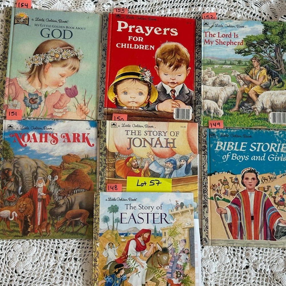 Little Golden Books Religious Collection for Kids